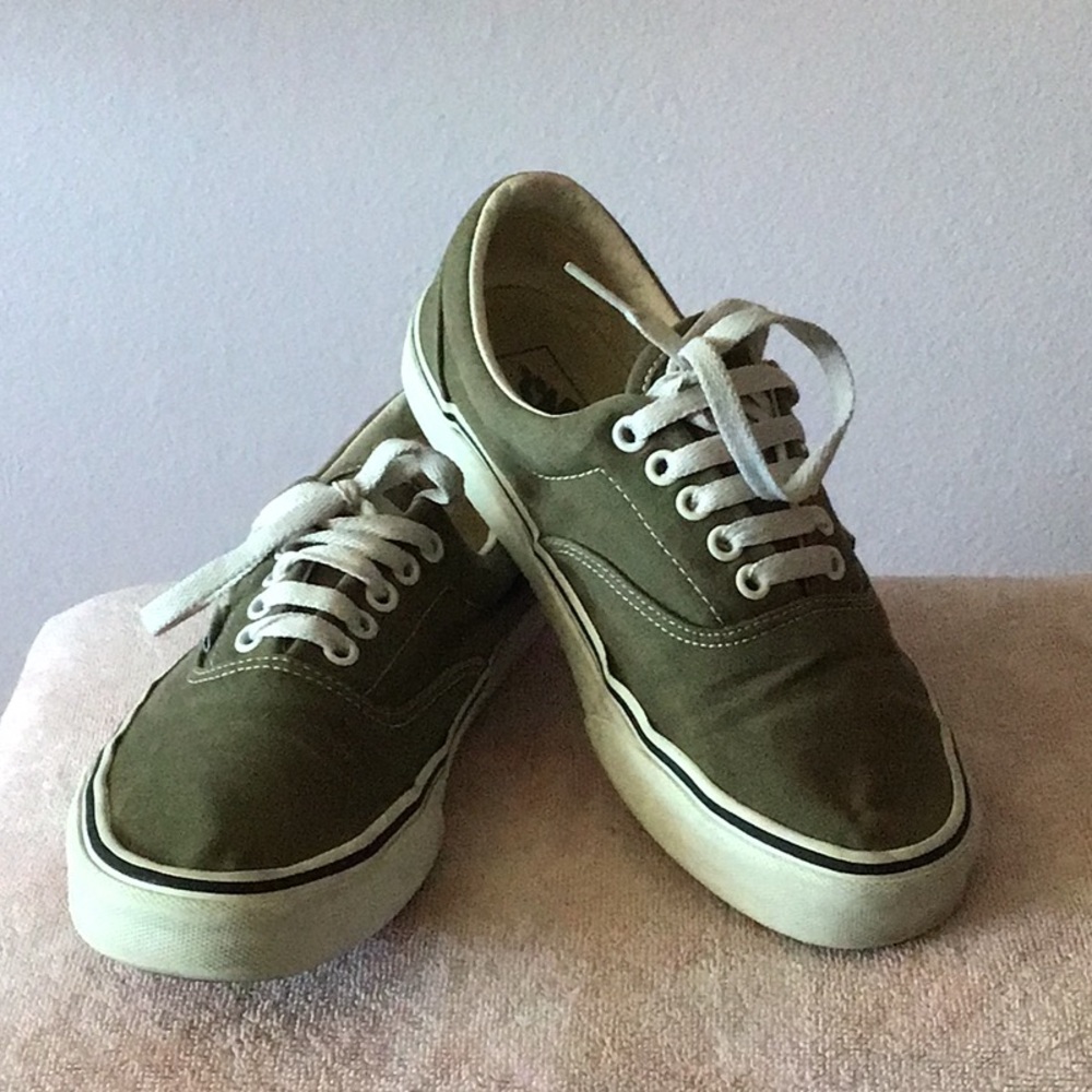 Army green vans
